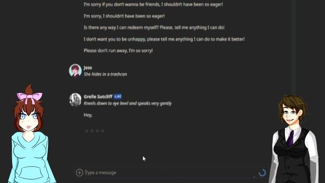 Nagito Got Tied Up!? Chatting with Character AI смотреть онлайн