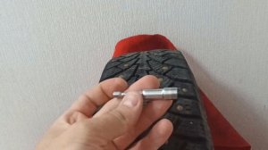 Ошиповка шин в домашних условиях!