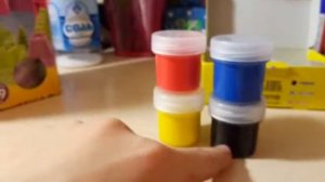 Краска гуашь|радужные ручки|пластилин|мелки|замазка|кинетический песок|Кристя ТВ