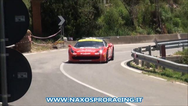 FERRARI 458 ITALIA ON HILLCLIMB RACE