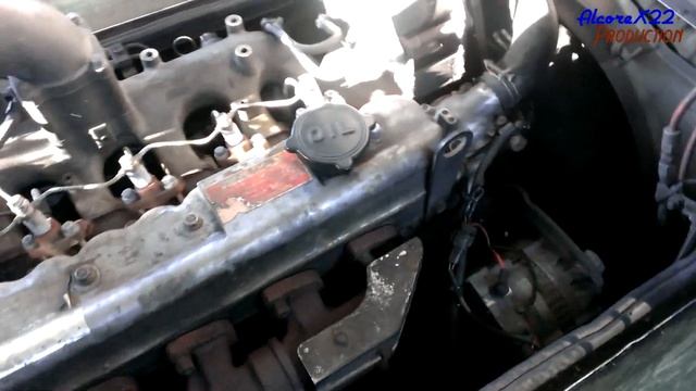 UD(Nissan Diesel) FE6(Naturally Aspirated) Engine View смотреть онлайн