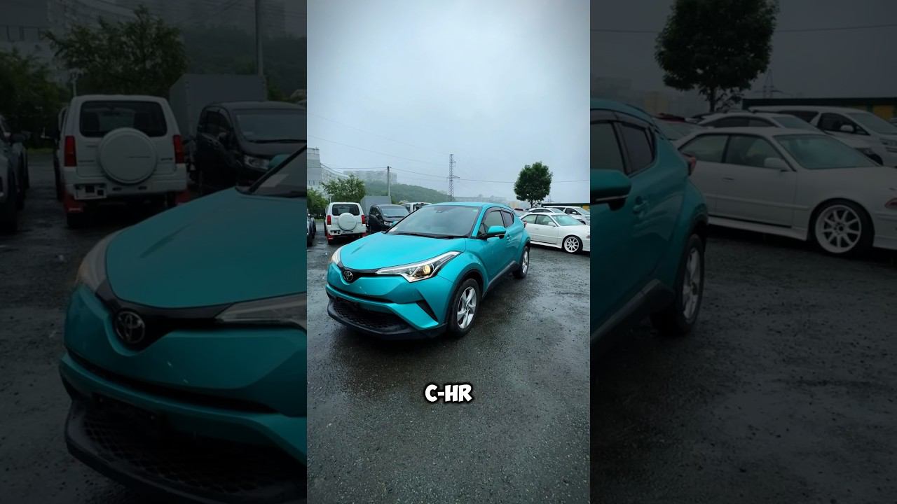 Toyota C-HR 4wd куплен на Японском аукционе! Полный привод смотреть онлайн