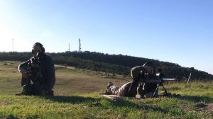 SAKO 85 .223 at 1242 yards (Sam on the trigger)