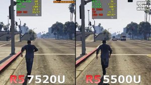 Ryzen 5 7520U vs Ryzen 5 5500U - Gaming Test - How Big is the Difference?