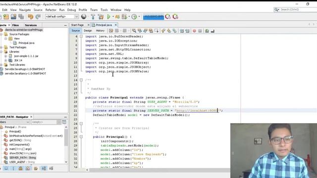 Web Service #PHP-JAVA