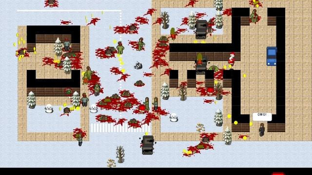 Infectonator! Christmas Edition Flash Game Playthrough смотреть онлайн