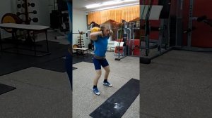 Подсобные упражнения в гиревом спорте/ толчок.