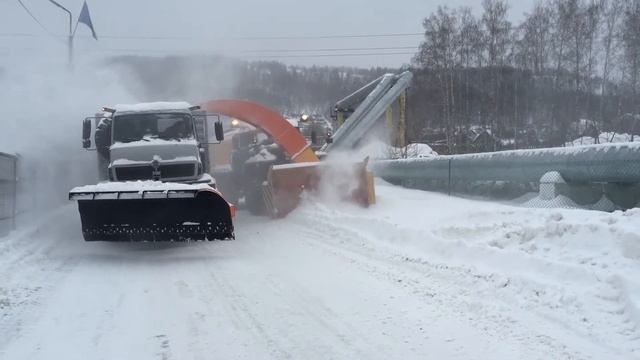 Снегоочиститель шнекороторный СШР-1 (Завод СпецАгрегат)