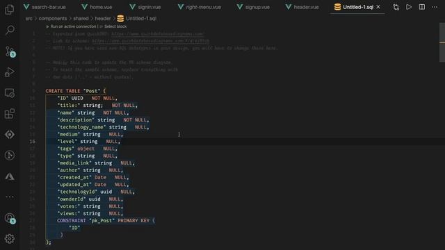 Vue JS with Nest JS Database Modeling #35 смотреть онлайн