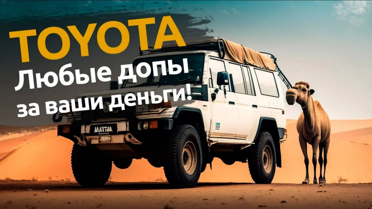 TOYOTA 70/75: почти полный пакет допоборудования и мультимедиа