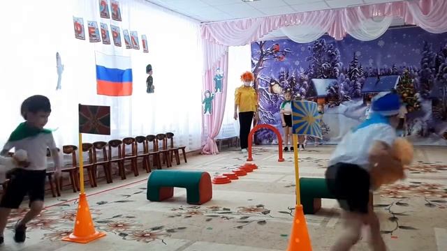День Защитника Отечества в старшей группе / п. Заречный / 17.02.2021 смотреть онлайн