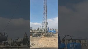 бурение скважины установкой БА-15