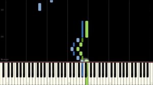 Merry-Go-Round of Life (from 'Howl's Moving Castle') - Joe Hisaishi (Synthesia) [Piano Tutorial]
