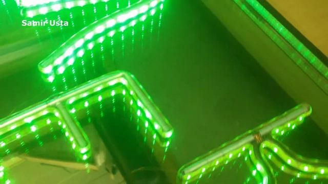 Infinity mirror , рекламный буква, Авто Электрика, samir usta, МегаСтоАвто смотреть онлайн