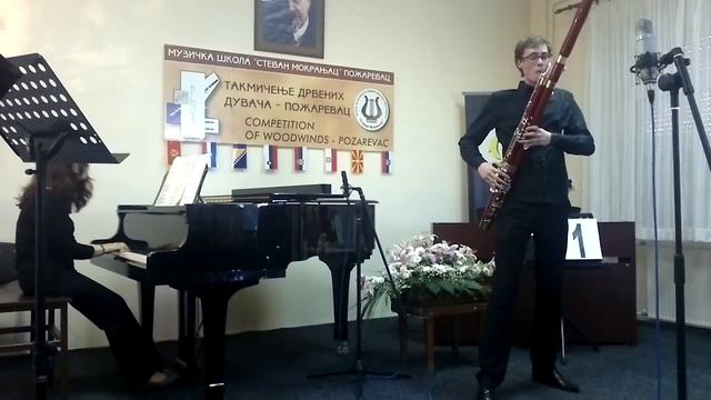 Konrad Mrozek,fagot Carl Maria von Weber - Andante i rondo węgierskie смотреть онлайн