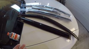 Рено Дастер / ветровики 6 элементов