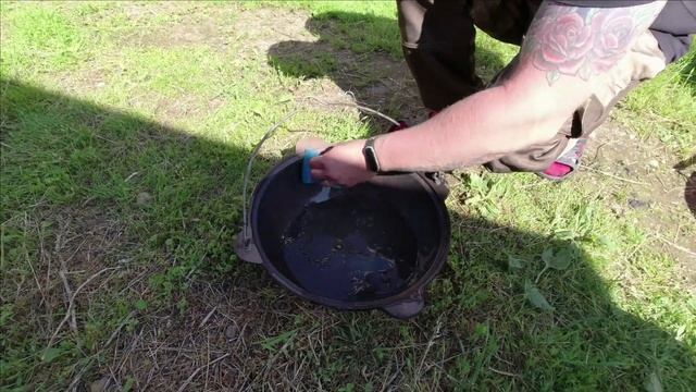 Как обжечь казан? смотреть онлайн