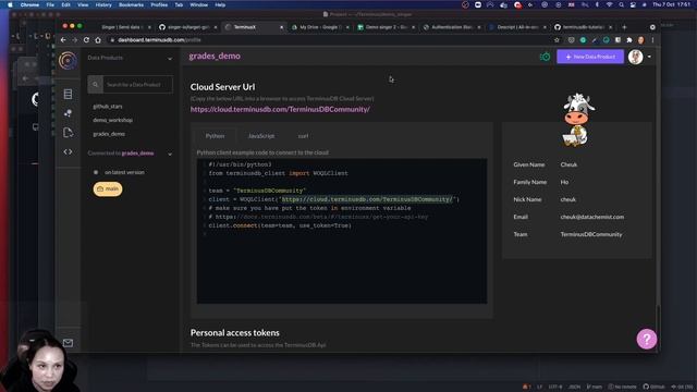 Transfer Data From TerminusX to Google Sheets using Singer