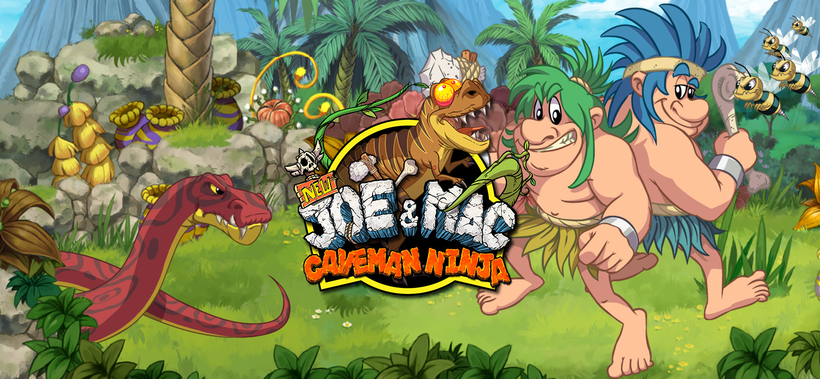 New Joe and Mac caveman ninja.