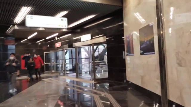 Пересадка со станции Мичуринский Проспект БКЛ на Солнцевскую линию смотреть онлайн