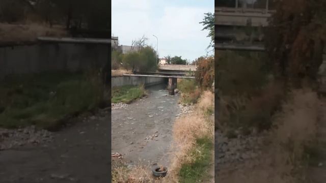 #river Alaarcha near Moscow street in #Bishkek #cities #asia #kyrgyzrepublic