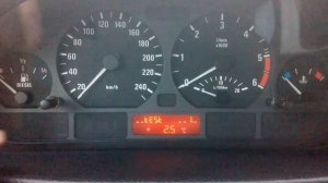 BMW Е46 Тест приборной панели. Тест #2