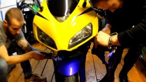Замена пластика Honda CBR1000RR. #ОколоМота