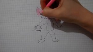 Tom and Jerry/Как нарисовать МЫШОНКА ДЖЕРИ #106 / How to draw JERRY the MOUSE/