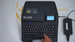 Кабельный принтер Кп220: печать на ПВХ-трубке