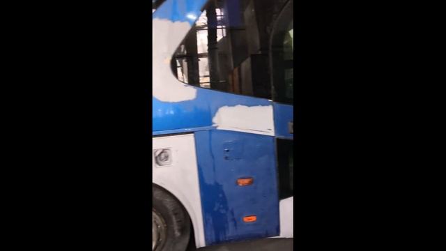 Покраска автобуса YUTONG