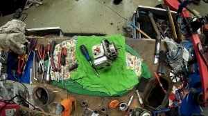 Disassembly of Partner Colibri II S trimmer for spare parts Триммер Партнер Колибри II С на запчаст