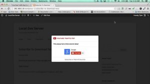YouTube Traffic Pop for WordPress