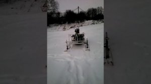 Снегоход палочник покатушки