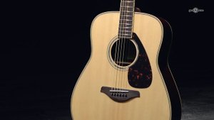 Yamaha FG830 Acoustic Guitar, Natural | Gear4music demo