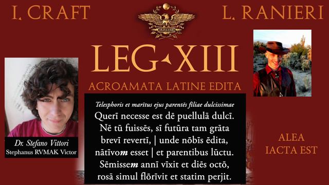 Legio XIII #68 Stephanus (2/6) dē vōce Rōmānā — Stephanus Rumak Victor смотреть онлайн