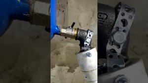 Горелка на отработке очередной бренеран