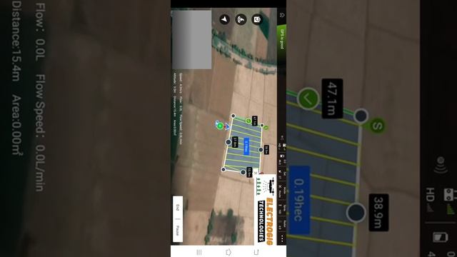 Agri Assistant App Mapping field for Autonomous Spraying
