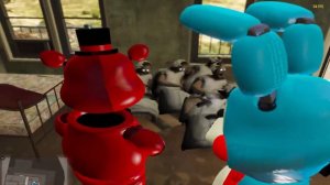 ЖЕЛЕЙНЫЙ ВАЛЕРА СПАСАЕТ ФРЕДДИ   ПРИКЛЮЧЕНИЯ АНИМАТРОНИКОВ ФНАФ Анимация серия 446