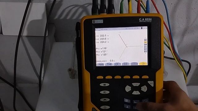 Analizador de Redes Chauvin Arnoux смотреть онлайн