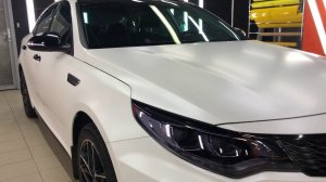 Kia Optima в прозрачной матовой пленке ORACAL 970.