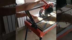 Распил плитки под 45 градусов