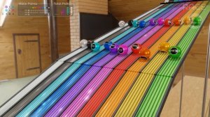 Marble Races 3-Race Championship   #marbles #marblerace #marblerun #blender #animation