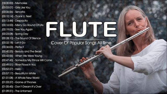 Top 30 Flute Covers Popular Songs 2021/ Best Instrumental Music Flute Cover 2021 смотреть онлайн