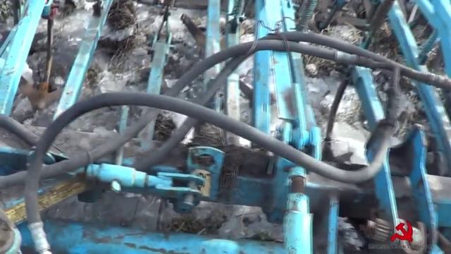 Неудача с погрузчиком ТО-30. Ремонт ступиц колёс культиватора КПС-8. смотреть онлайн