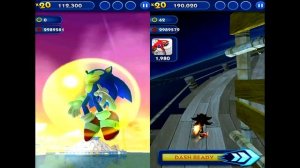 Sonic Dash SONIC VS SHADOW Android iPad iOS Gameplay FHD