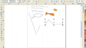CorelDraw 17 Инструмент свободная форма