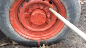 Тележка  на уазовских ступицах