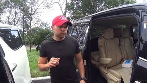 Три лучших Вэна из Японии Toyota Alphard и Toyota Vellfire