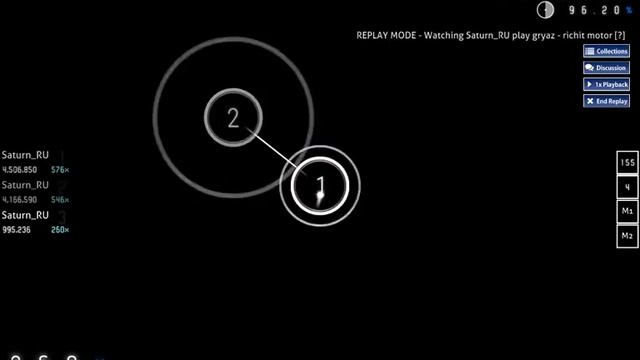 osu! Грязь - Рычит Мотор (96.06%, FC) смотреть онлайн