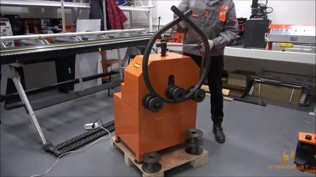 Трубогиб элеткромеханический STALEX ERB-76B. Квадратная труба 30х30 мм смотреть онлайн